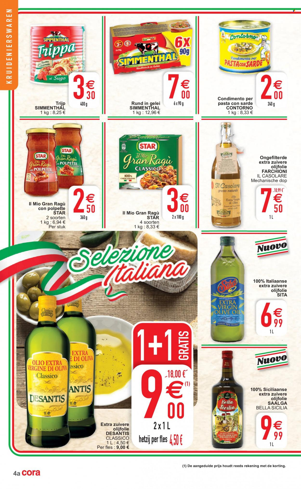 thumbnail - Cora-aanbieding - 04/01/2022 - 10/01/2022 -  producten in de aanbieding - pasta, olijfolie. Pagina 4.
