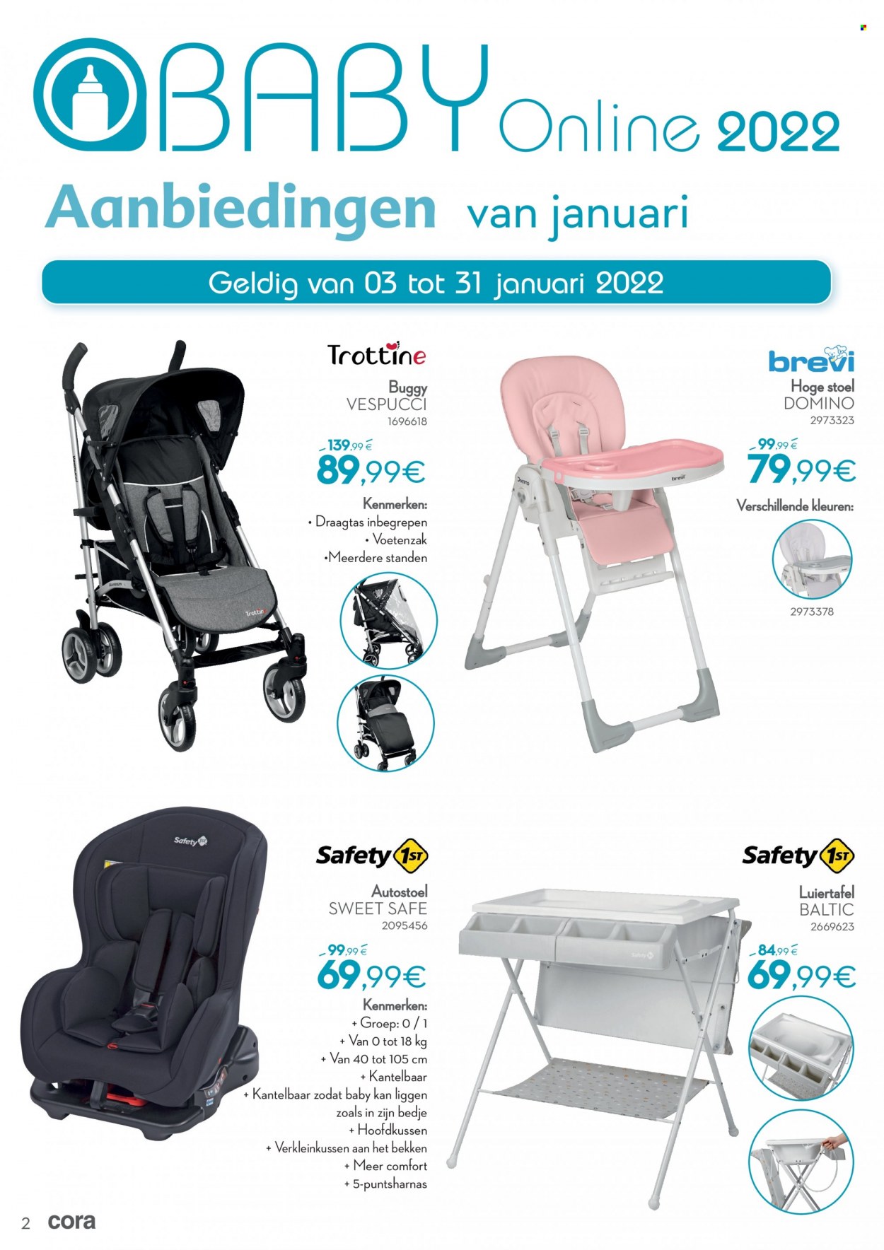 thumbnail - Cora-aanbieding - 01/01/2022 - 31/12/2022 -  producten in de aanbieding - stoel, autostoel. Pagina 4.