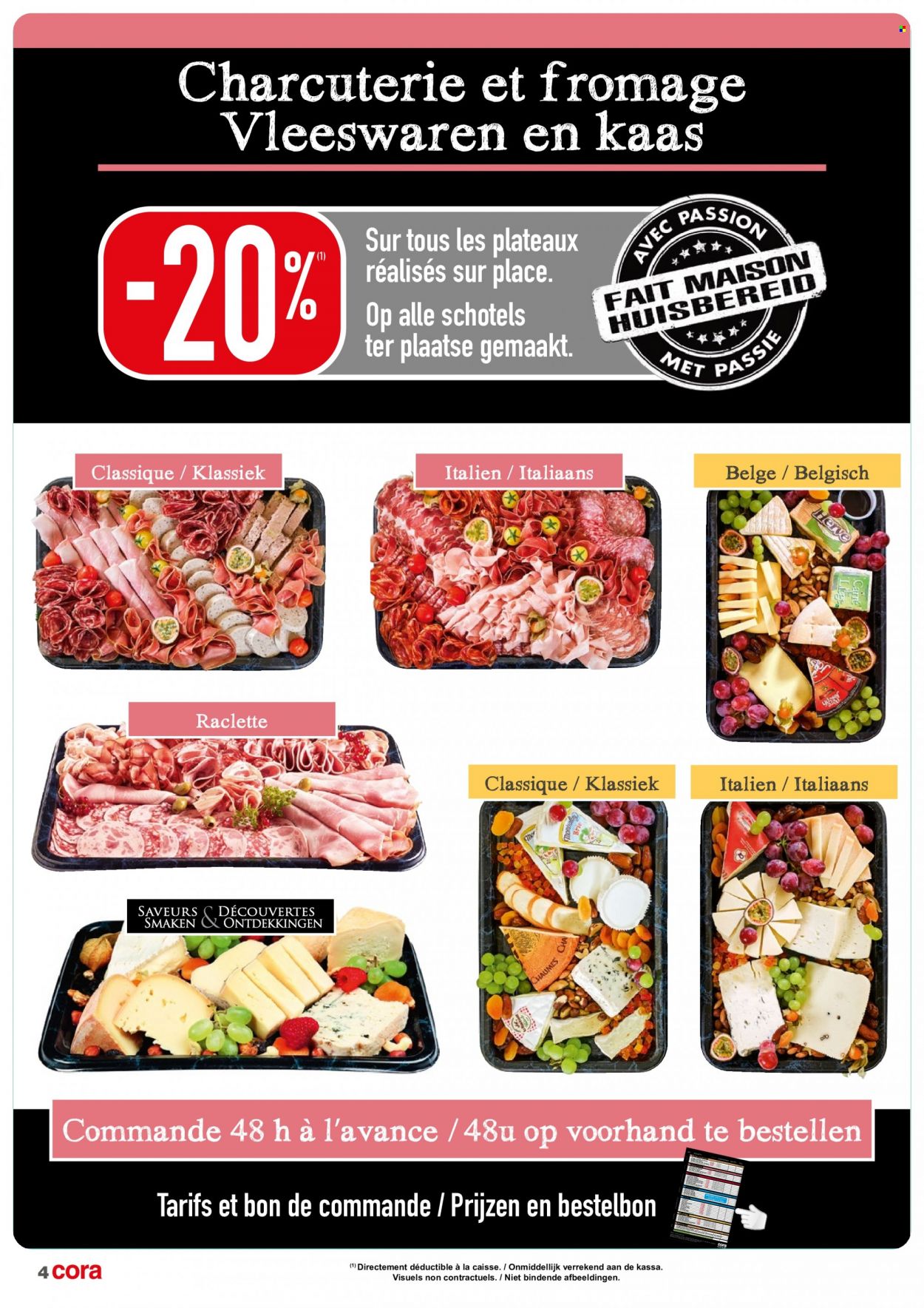 thumbnail - Cora-aanbieding - 11/01/2022 - 17/01/2022 -  producten in de aanbieding - sushi, kaas, Raclette, BBQ, grill. Pagina 4.