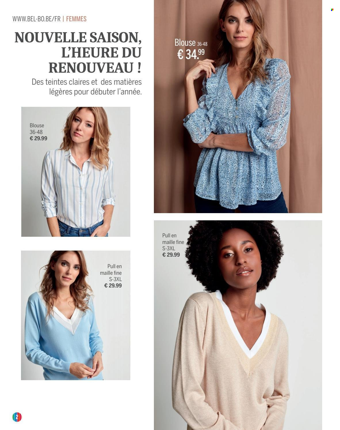 thumbnail - Bel&Bo-aanbieding -  producten in de aanbieding - blouse. Pagina 2.