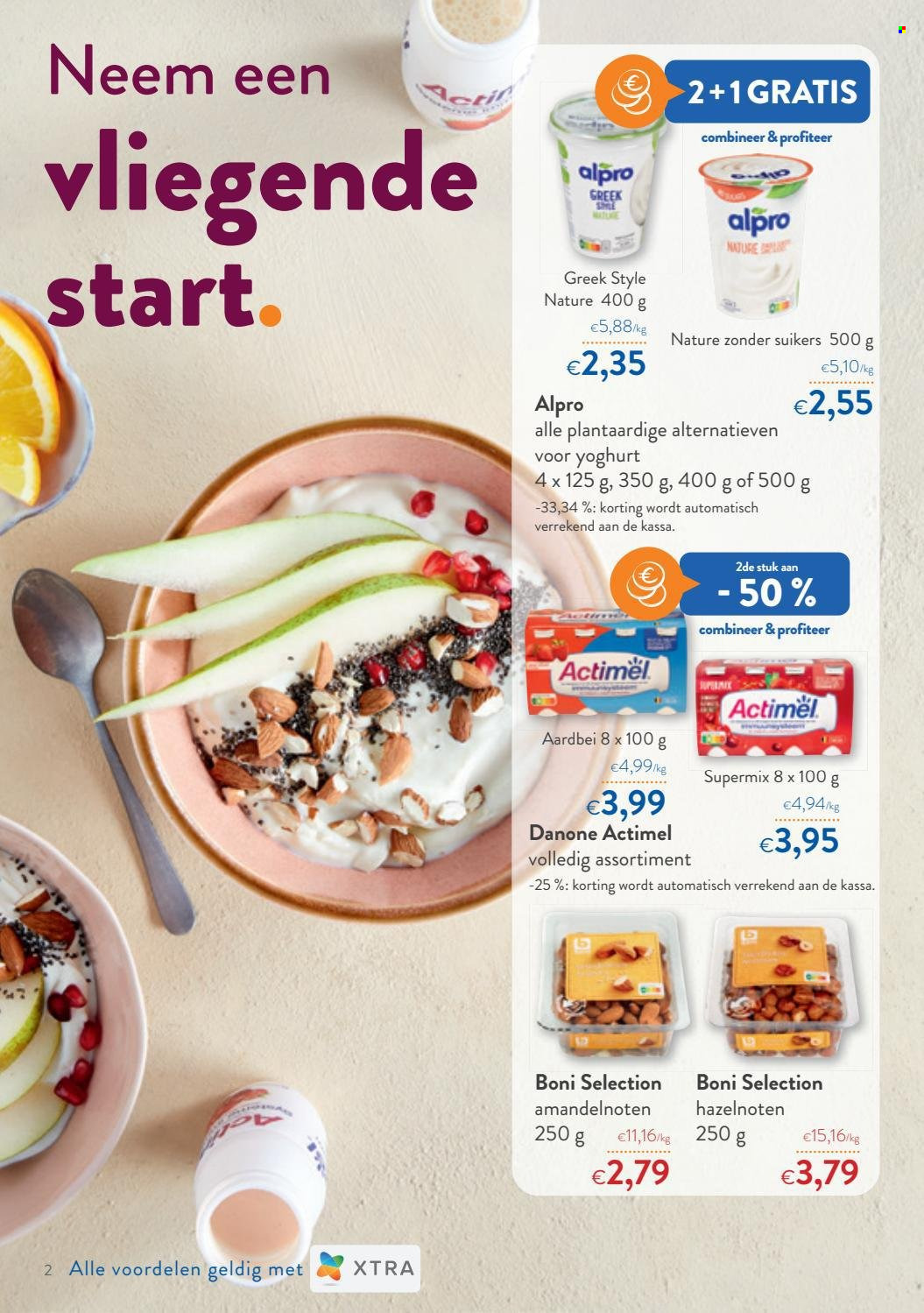 thumbnail - OKay-aanbieding - 12/01/2022 - 25/01/2022 -  producten in de aanbieding - Danone, yoghurt, hazelnoten. Pagina 2.