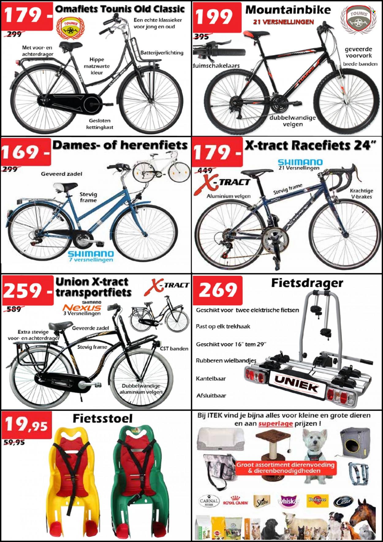 thumbnail - Itek-aanbieding - 06/01/2022 - 30/01/2022 -  producten in de aanbieding - Shimano, mountainbike, racefiets, banden. Pagina 2.