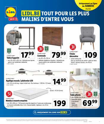 Catalogue Lidl - 28/02/2022 - 05/03/2022.