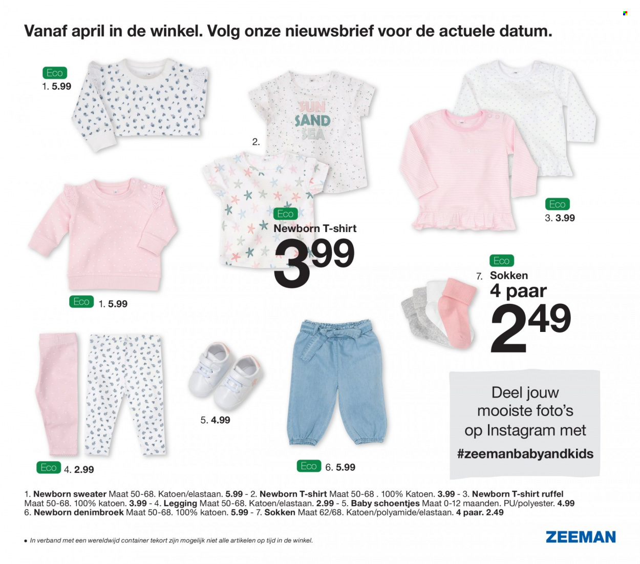 thumbnail - Catalogue Zeeman - Produits soldés - t-shirt, pull, leggings. Page 13.