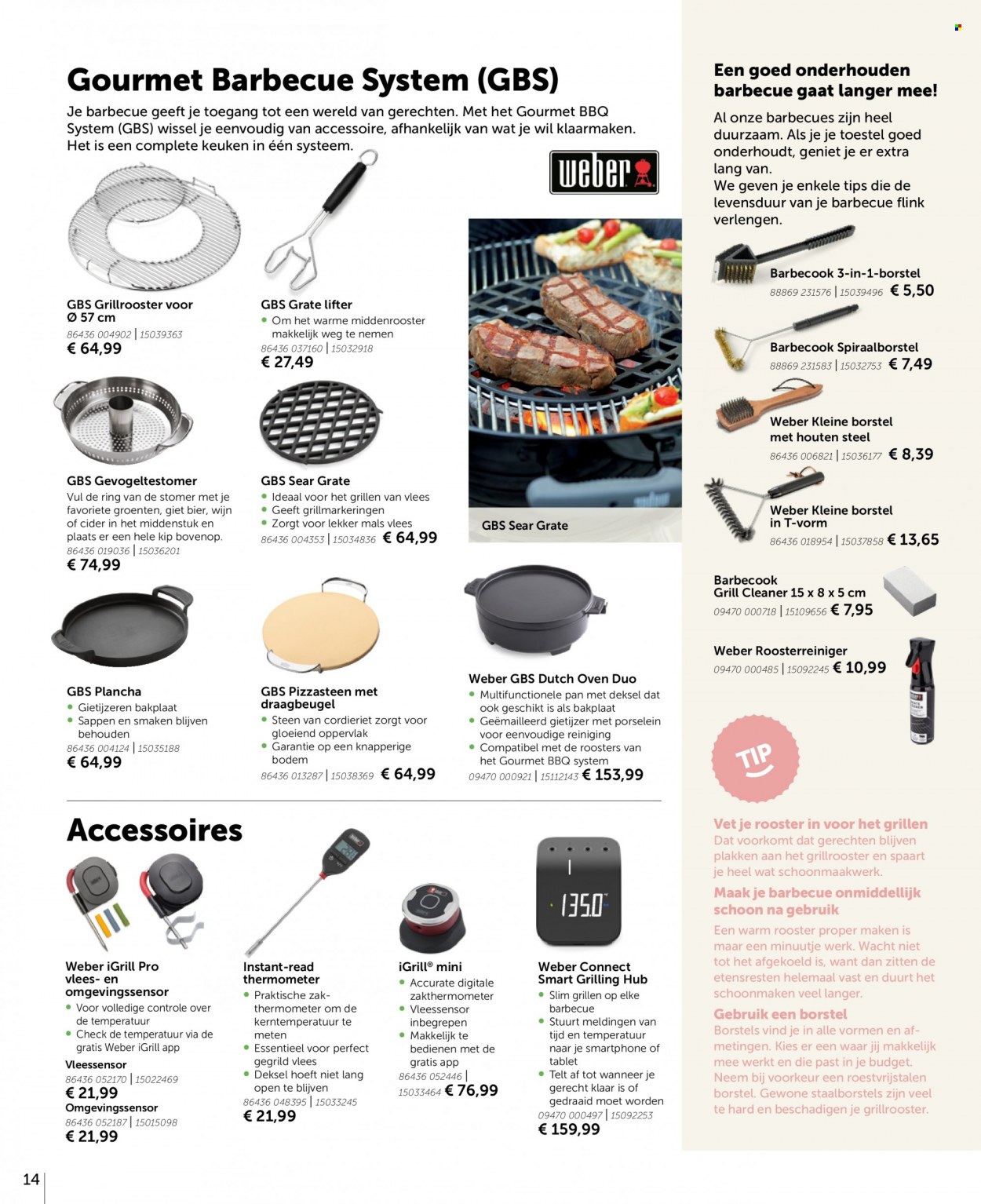 thumbnail - AVEVE-aanbieding -  producten in de aanbieding - grill. Pagina 14.