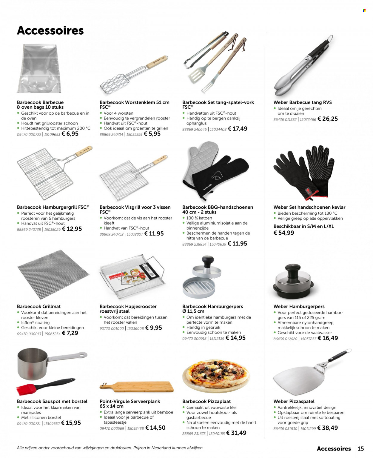 thumbnail - Catalogue AVEVE - Produits soldés - barbecue. Page 15.