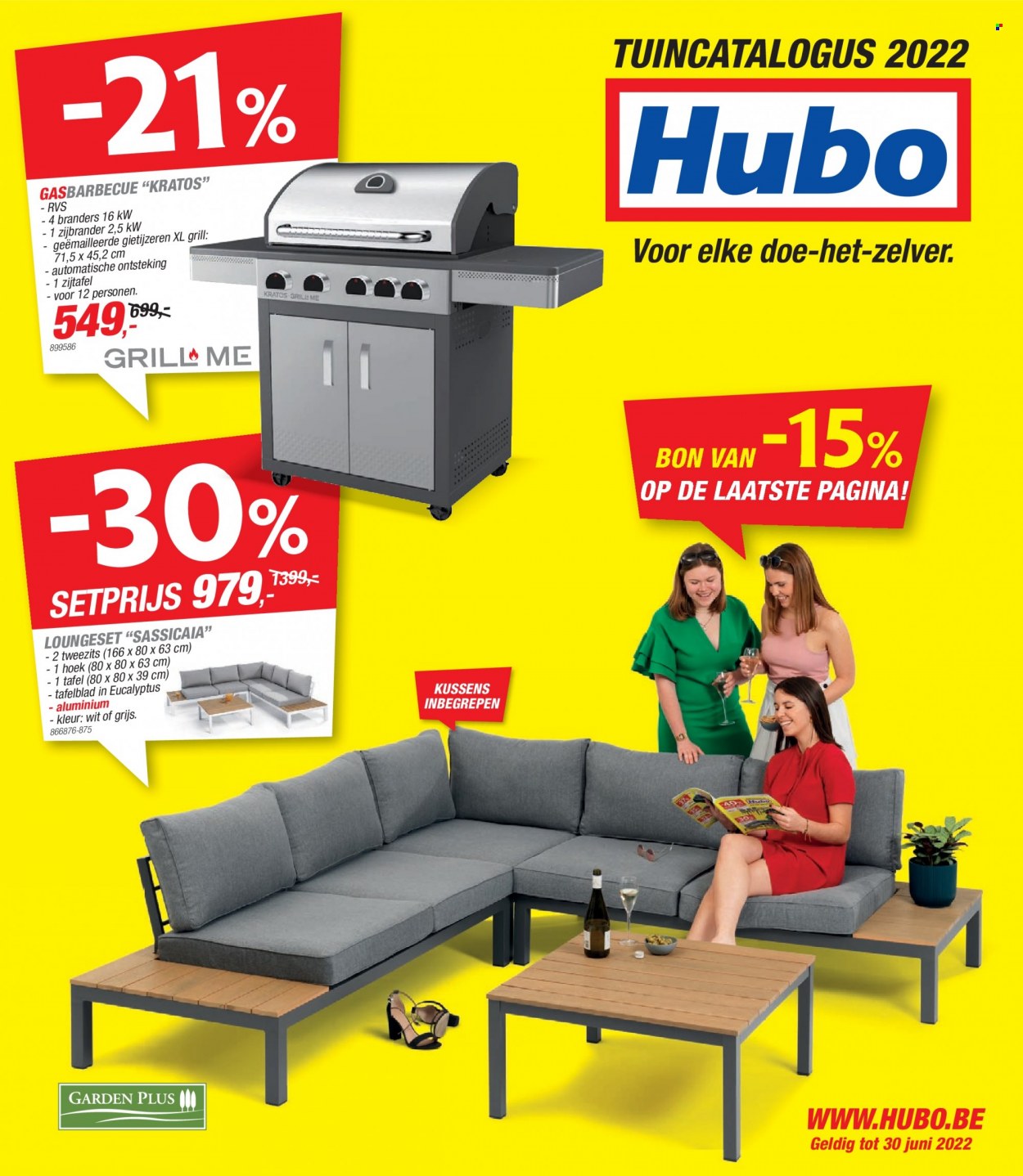 thumbnail - Catalogue Hubo - 29/03/2022 - 30/06/2022 - Produits soldés - grill. Page 1.