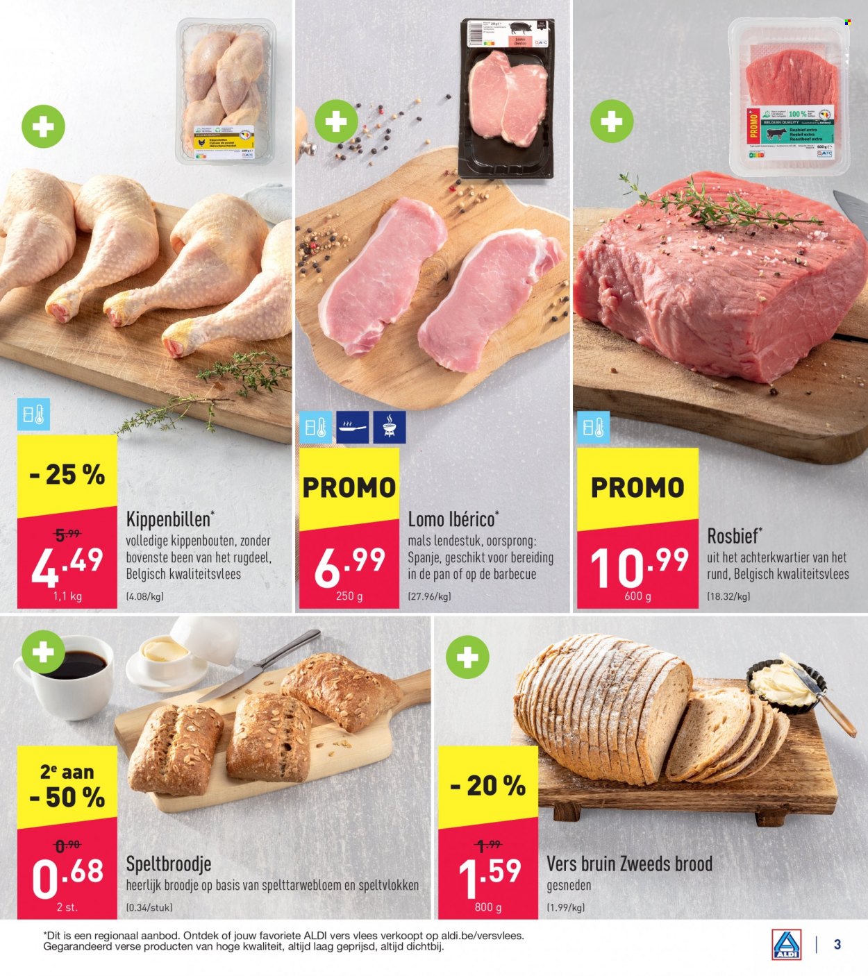 thumbnail - ALDI-aanbieding - 09/05/2022 - 20/05/2022 -  producten in de aanbieding - brood, roastbeef, rosbief, BBQ, pan. Pagina 3.