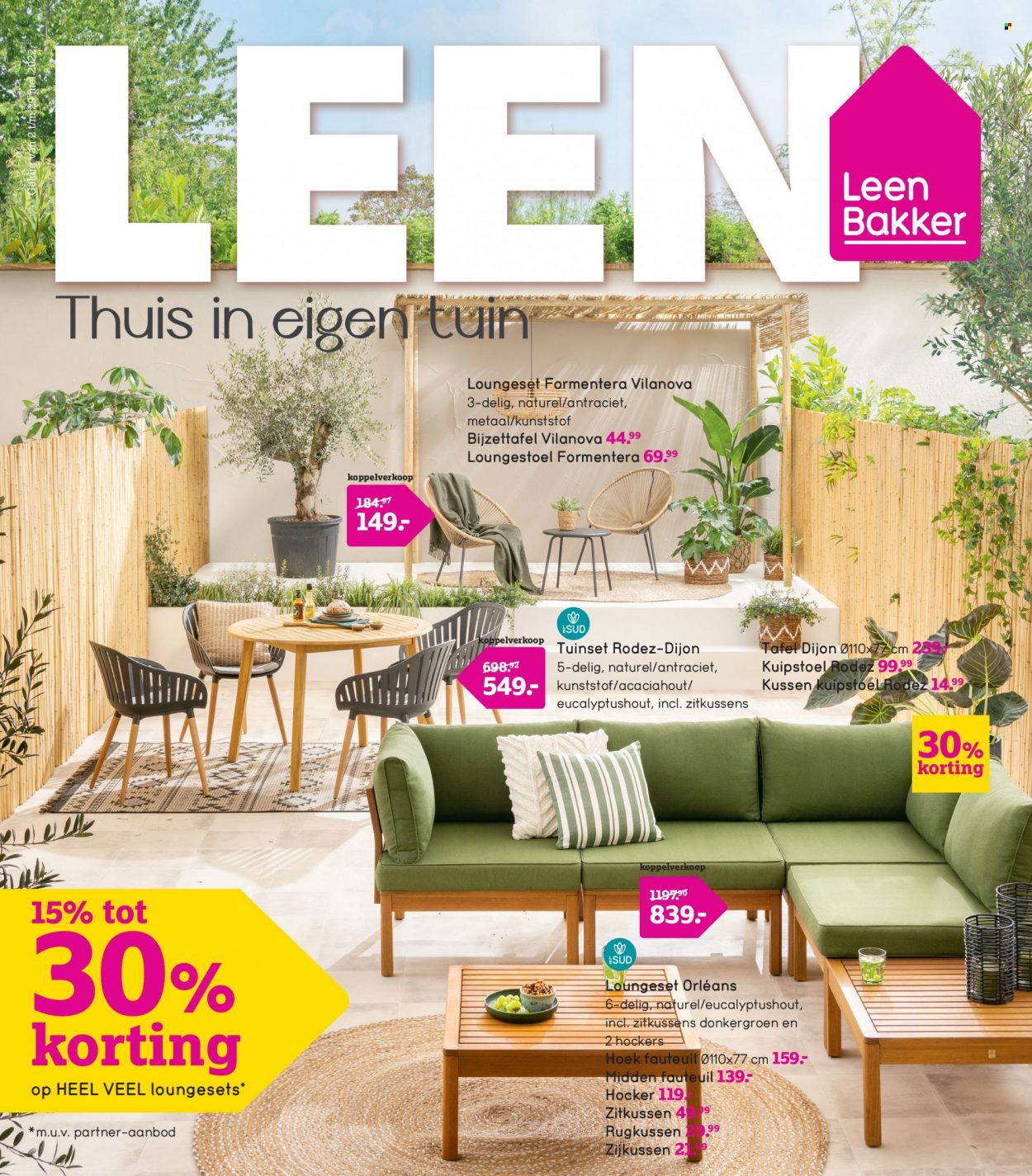 thumbnail - Catalogue Leen Bakker - 02/05/2022 - 29/05/2022 - Produits soldés - fauteuil. Page 1.