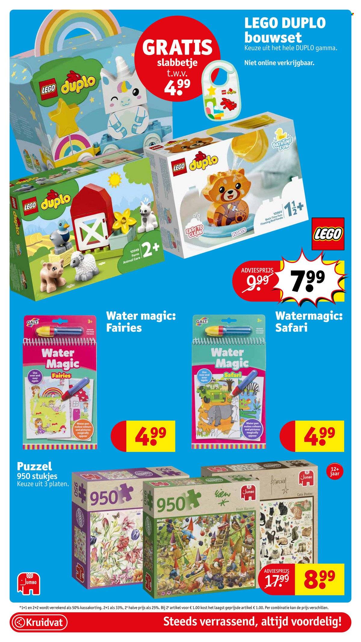 Catalogue Kruidvat - 10.5.2022 - 22.5.2022 - Produits soldés - Lego, Lego Duplo. Page 37.