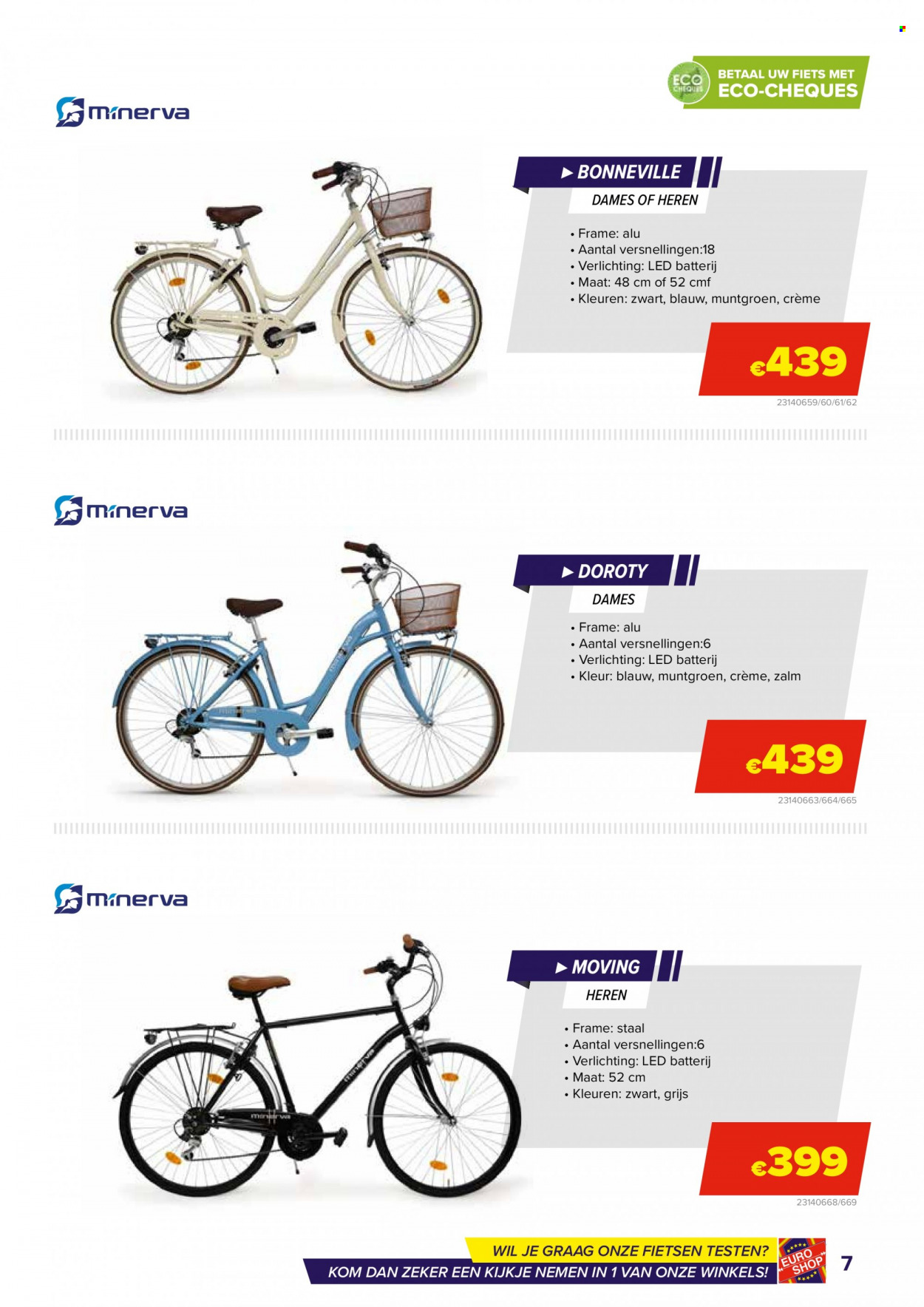 thumbnail - Euro Shop-aanbieding - 17/05/2022 - 31/08/2022 -  producten in de aanbieding - kom, fiets, verlichting. Pagina 7.
