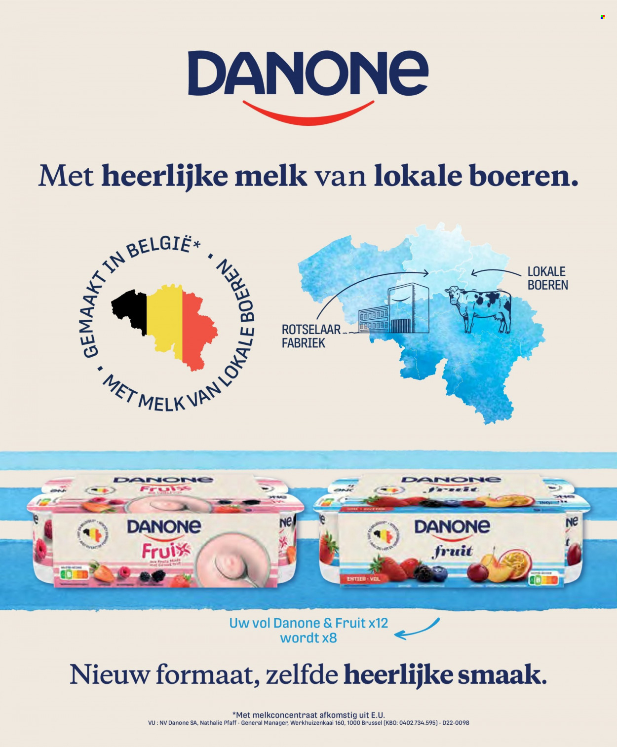 Carrefour-aanbieding - 24.5.2022 - 29.6.2022 -  producten in de aanbieding - Danone, melk. Pagina 60.