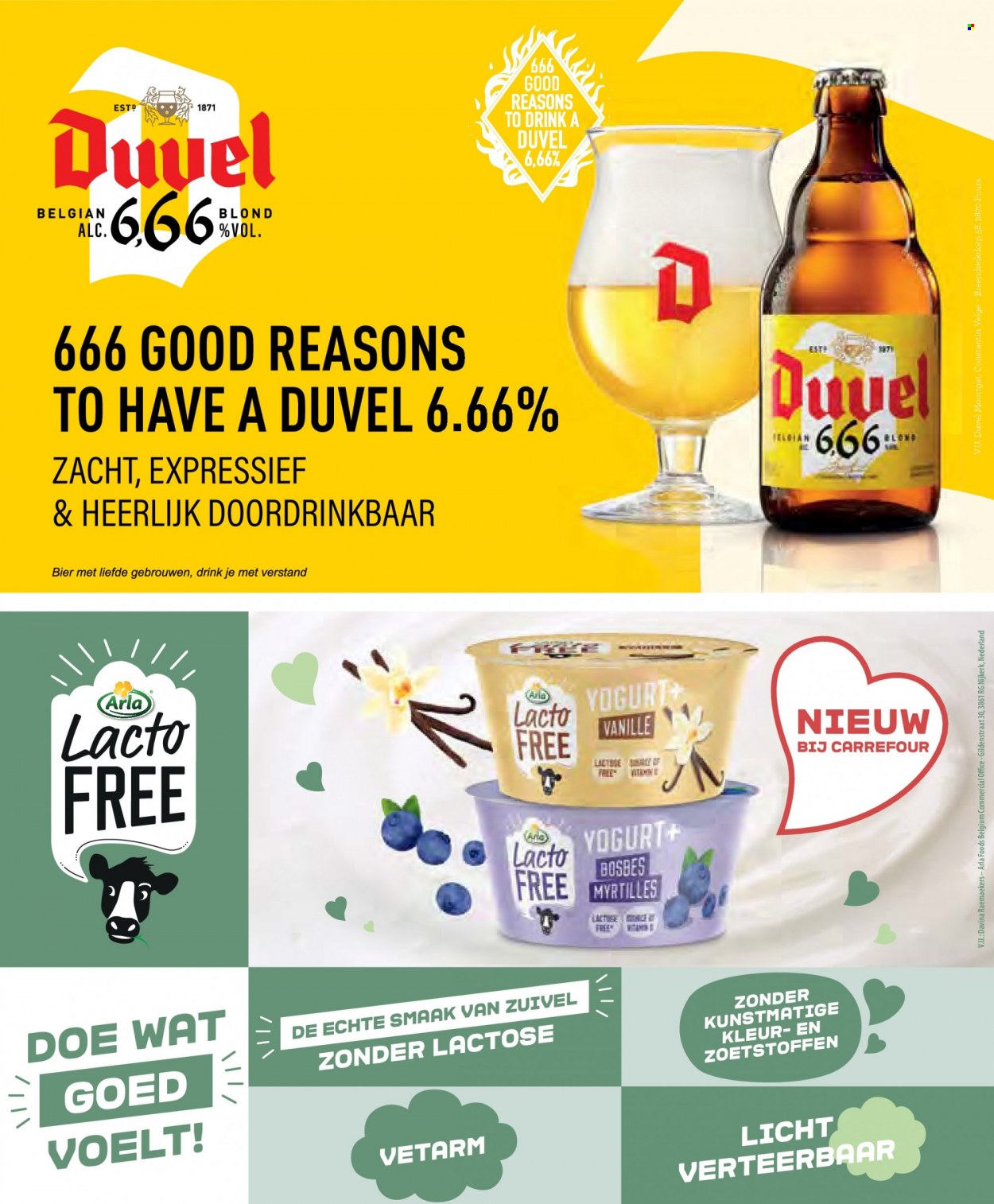 thumbnail - Carrefour-aanbieding - 24/05/2022 - 29/06/2022 -  producten in de aanbieding - bier, Arla. Pagina 74.