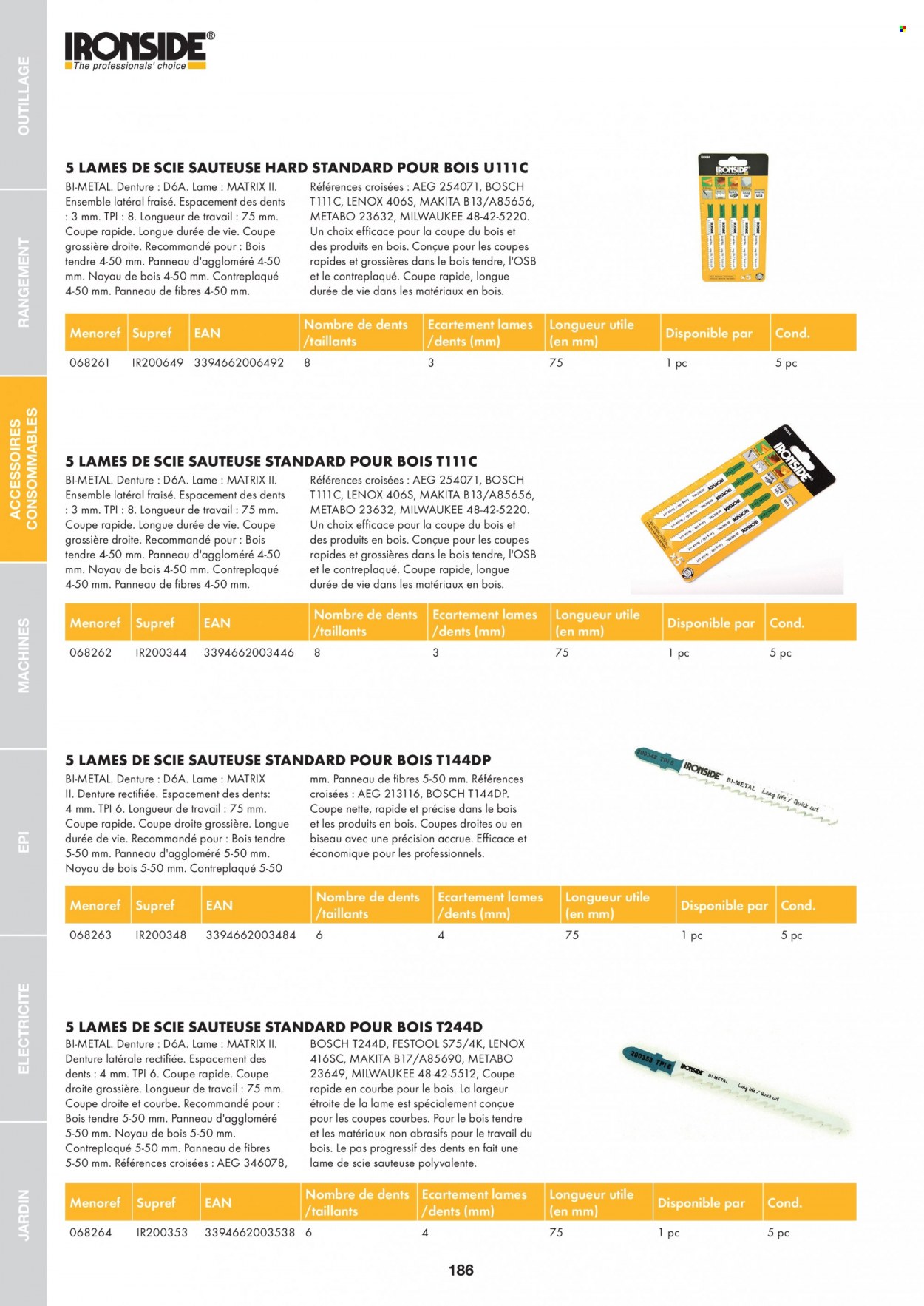 thumbnail - Catalogue HandyHome - 01/01/2022 - 31/12/2022 - Produits soldés - Bosch. Page 186.