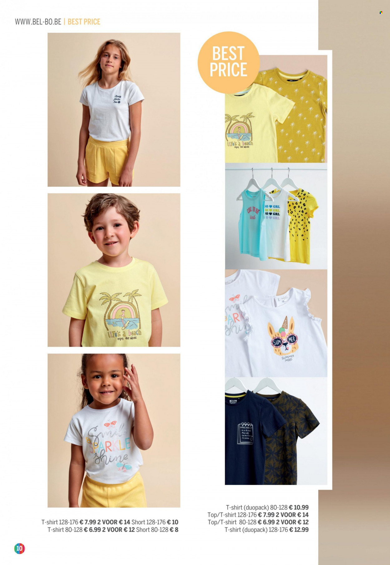 thumbnail - Bel&Bo-aanbieding -  producten in de aanbieding - short, shirt, top, t-shirt. Pagina 10.