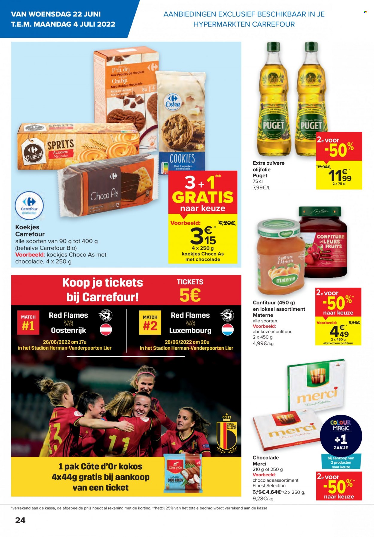 thumbnail - Catalogue Carrefour hypermarkt - 22/06/2022 - 04/07/2022 - Produits soldés - Côte d'Or. Page 24.