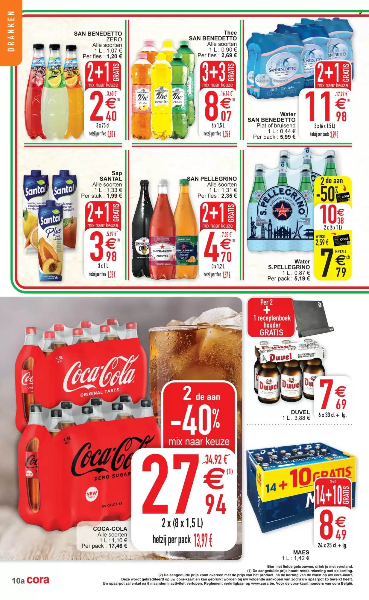 thumbnail - Catalogue Cora - 28/06/2022 - 04/07/2022 - Produits soldés - Bénédicta, Coca-Cola, San Pellegrino, LG. Page 6.