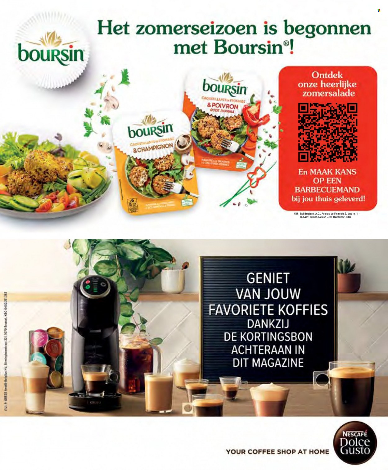thumbnail - Catalogue Carrefour - 29/06/2022 - 17/08/2022 - Produits soldés - poivrons, champignon, Boursin, fromage, Nescafé Dolce Gusto, magazine. Page 23.