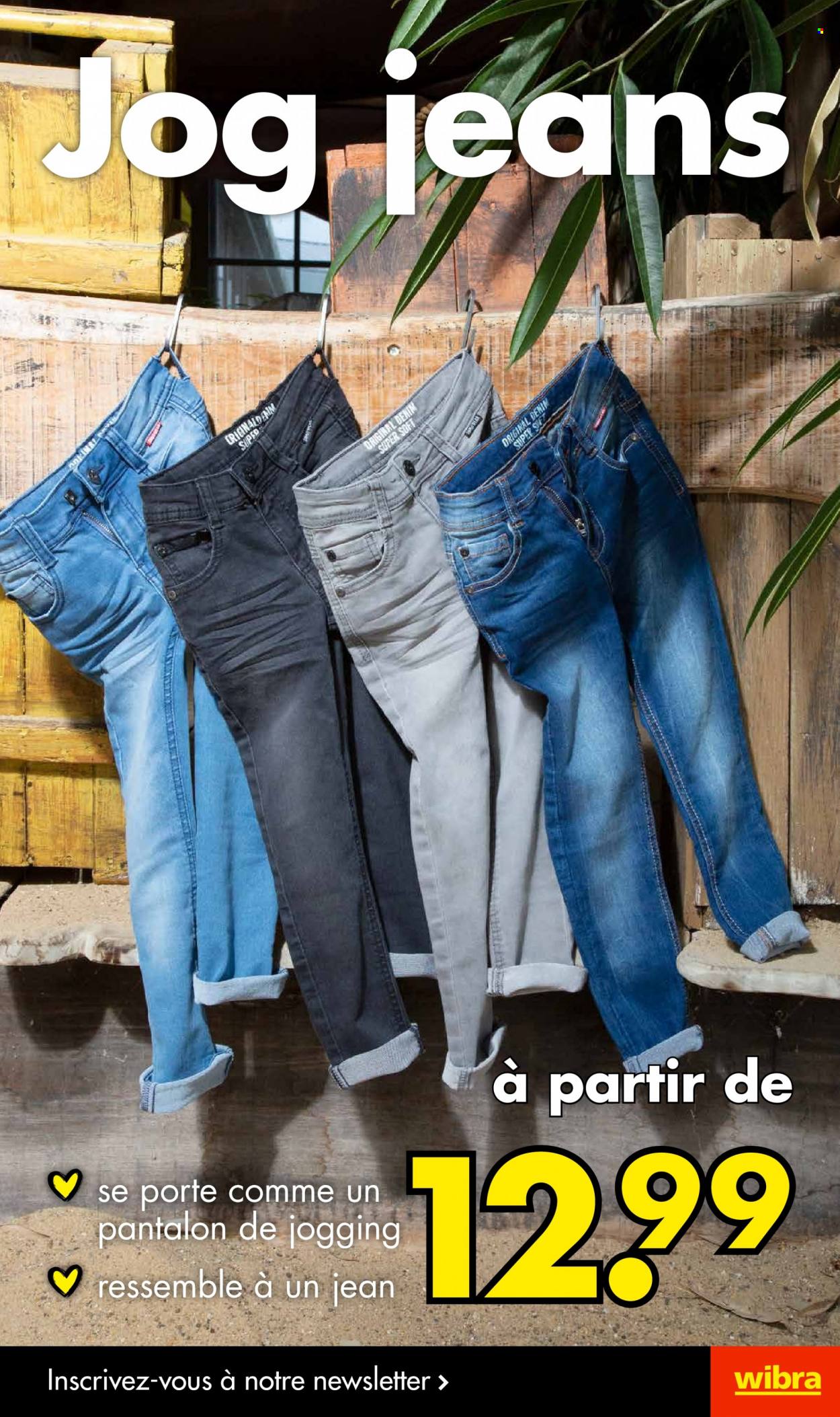 thumbnail - Wibra-aanbieding - 04/07/2022 - 17/07/2022 -  producten in de aanbieding - jeans, pantalon. Pagina 15.