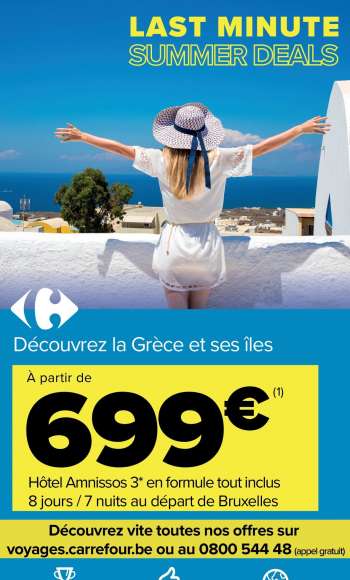 Catalogue Carrefour - Vacances Grèce pas chères