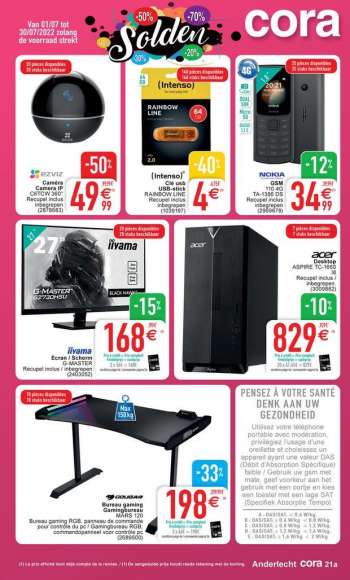 Catalogue Cora - 01/07/2022 - 30/07/2022.