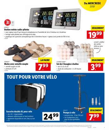 Catalogue Lidl - 25/07/2022 - 30/07/2022.