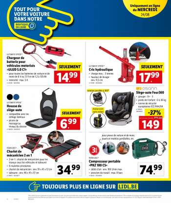 Catalogue Lidl - 22/08/2022 - 27/08/2022.