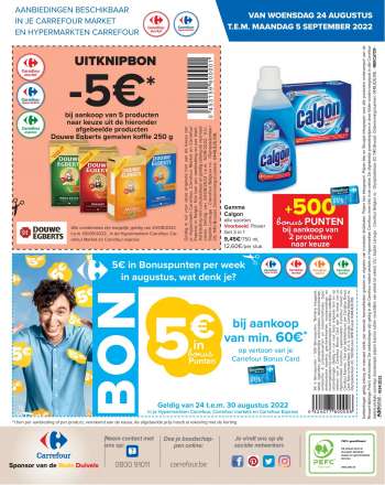 Catalogue Carrefour - 24/08/2022 - 05/09/2022.