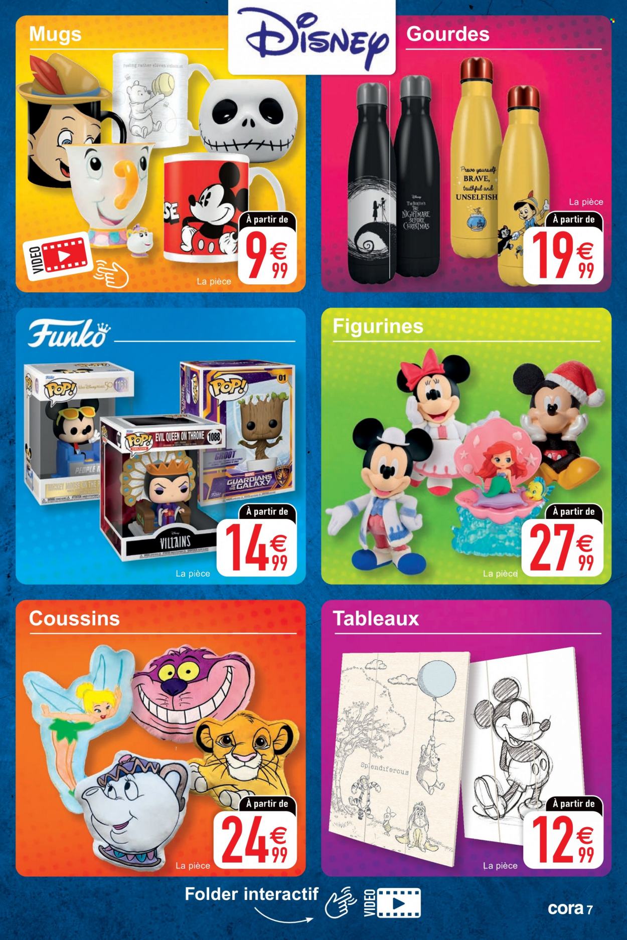 thumbnail - Cora-aanbieding - 29/09/2022 - 06/12/2022 -  producten in de aanbieding - Disney, top. Pagina 7.