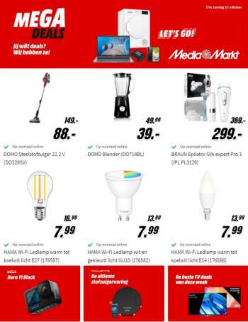 Catalogue MediaMarkt - 17/10/2022 - 23/10/2022.
