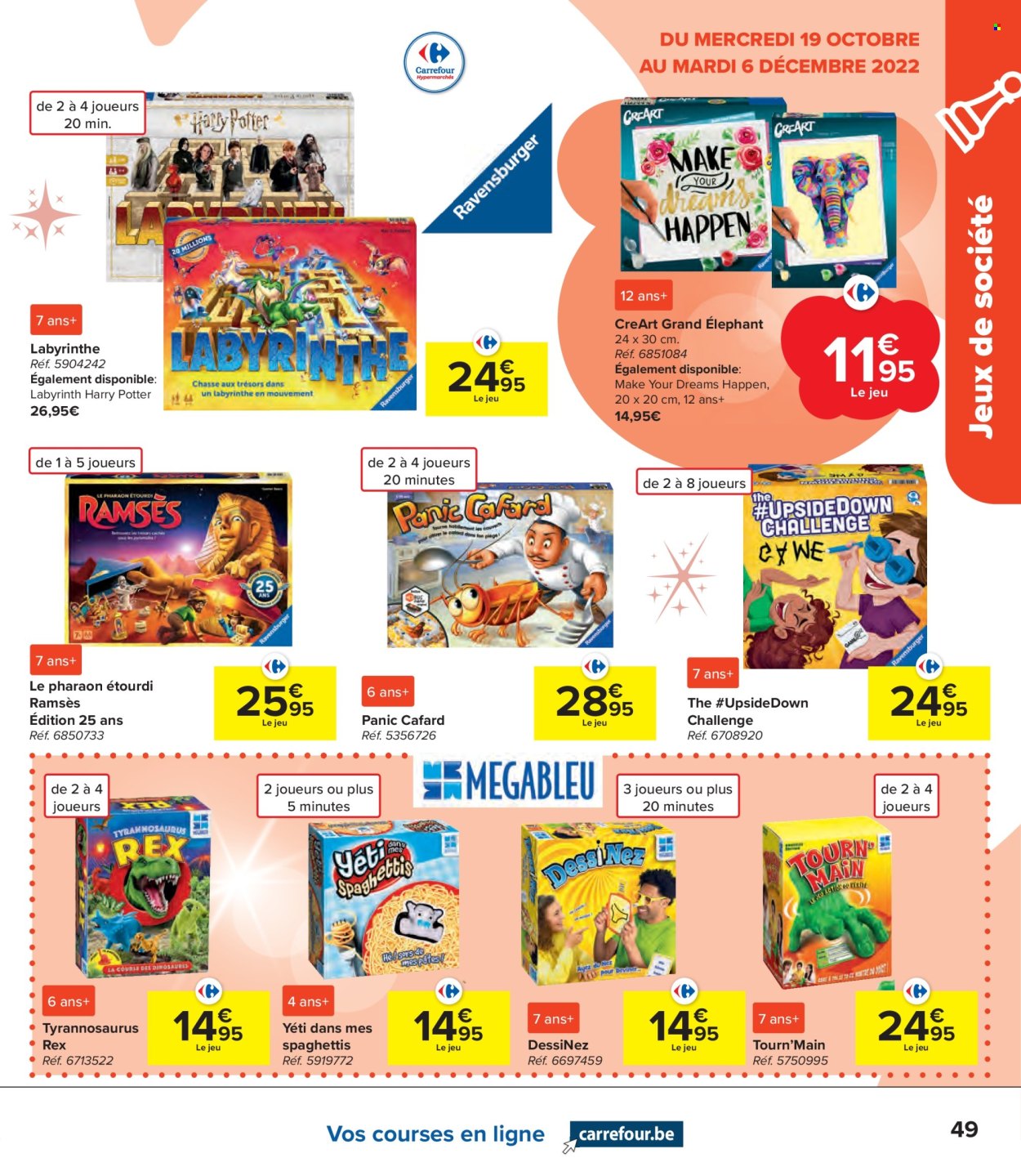 thumbnail - Carrefour hypermarkt-aanbieding - 19/10/2022 - 06/12/2022 -  producten in de aanbieding - messen. Pagina 49.