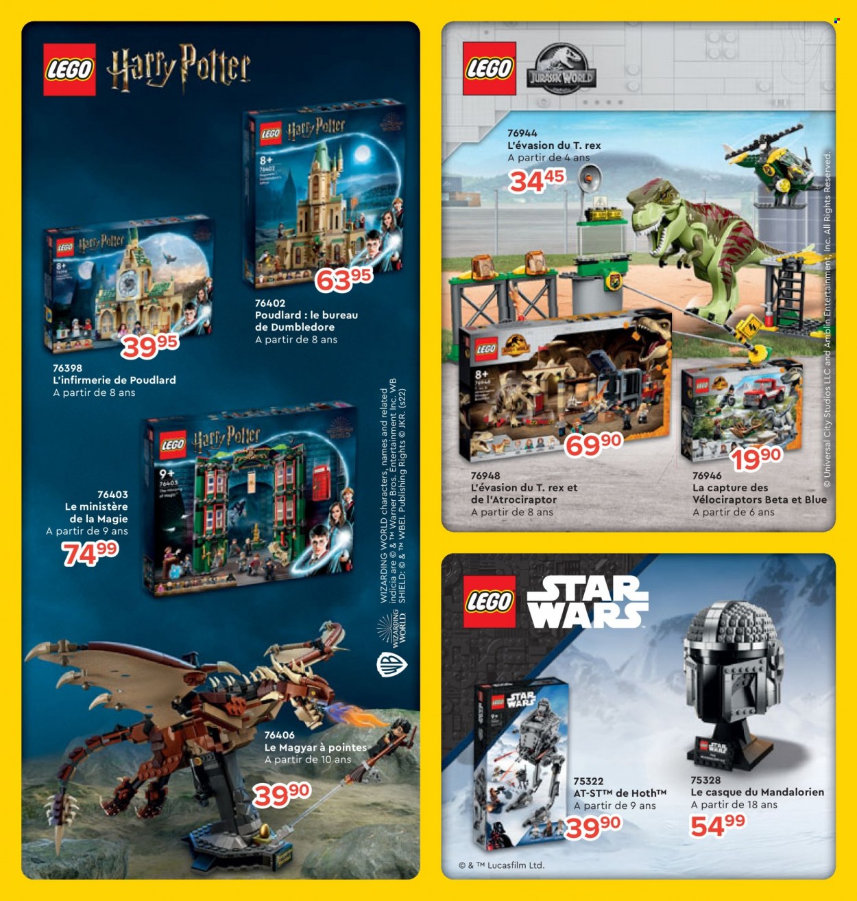 thumbnail - Euro Shop-aanbieding - 27/10/2022 - 06/12/2022 -  producten in de aanbieding - LEGO, LEGO Harry Potter, LEGO Star Wars, bureau. Pagina 36.
