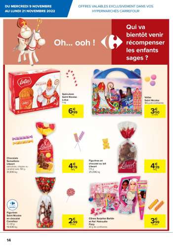 Catalogue Carrefour hypermarkt - 09/11/2022 - 21/11/2022.