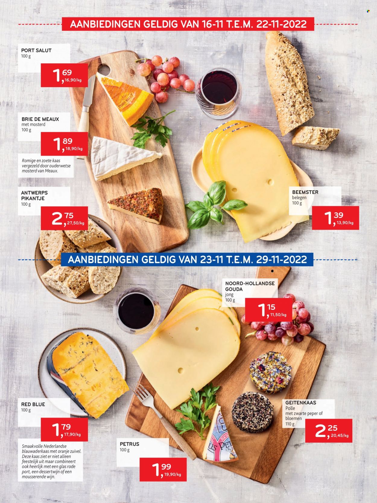 thumbnail - Alvo-aanbieding - 16/11/2022 - 29/11/2022 -  producten in de aanbieding - oranje, kaas, gouda, Brie, mosterd, wijn. Pagina 8.