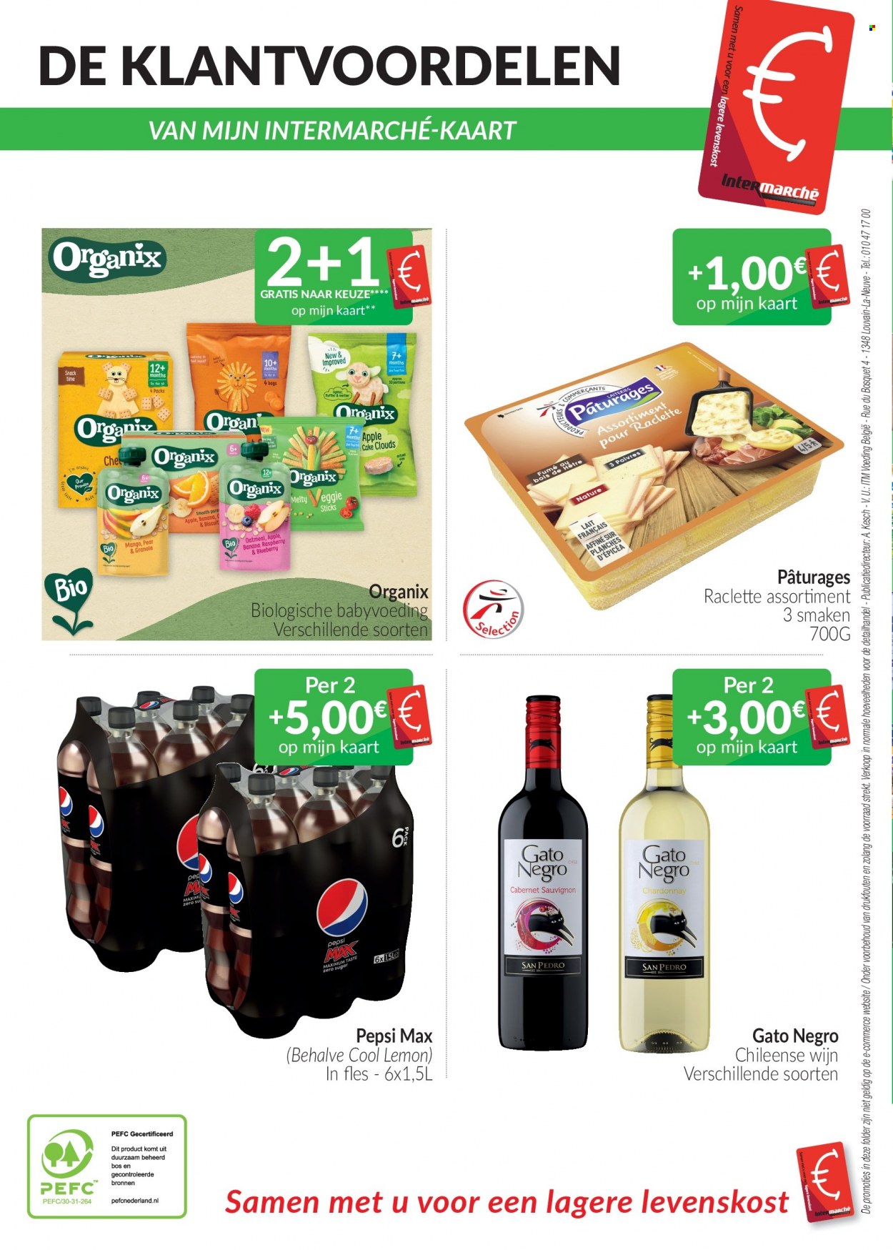 thumbnail - Intermarché-aanbieding - 01/12/2022 - 31/12/2022 -  producten in de aanbieding - Raclette, Pepsi, wijn. Pagina 28.