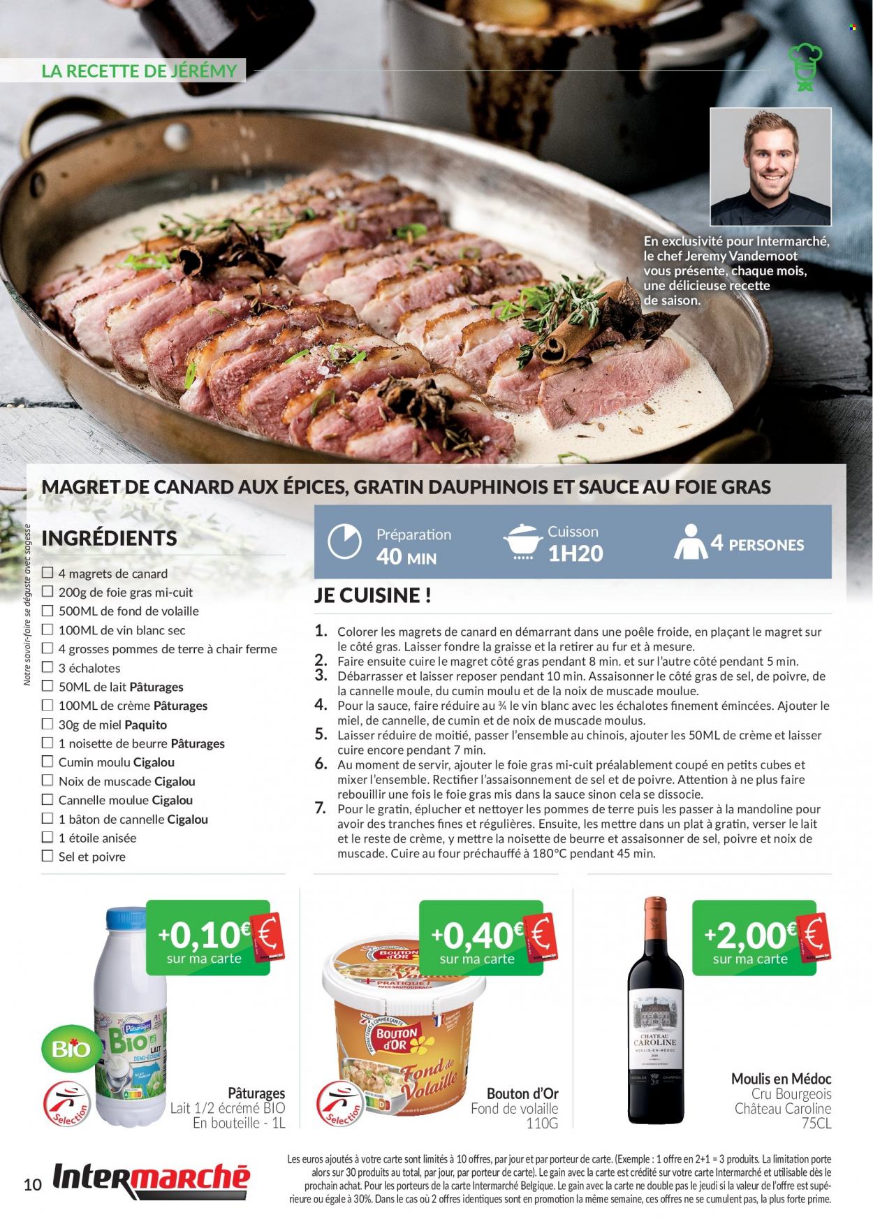 thumbnail - Intermarché-aanbieding - 01/12/2022 - 31/12/2022 -  producten in de aanbieding - foie gras, crème, mixer. Pagina 10.