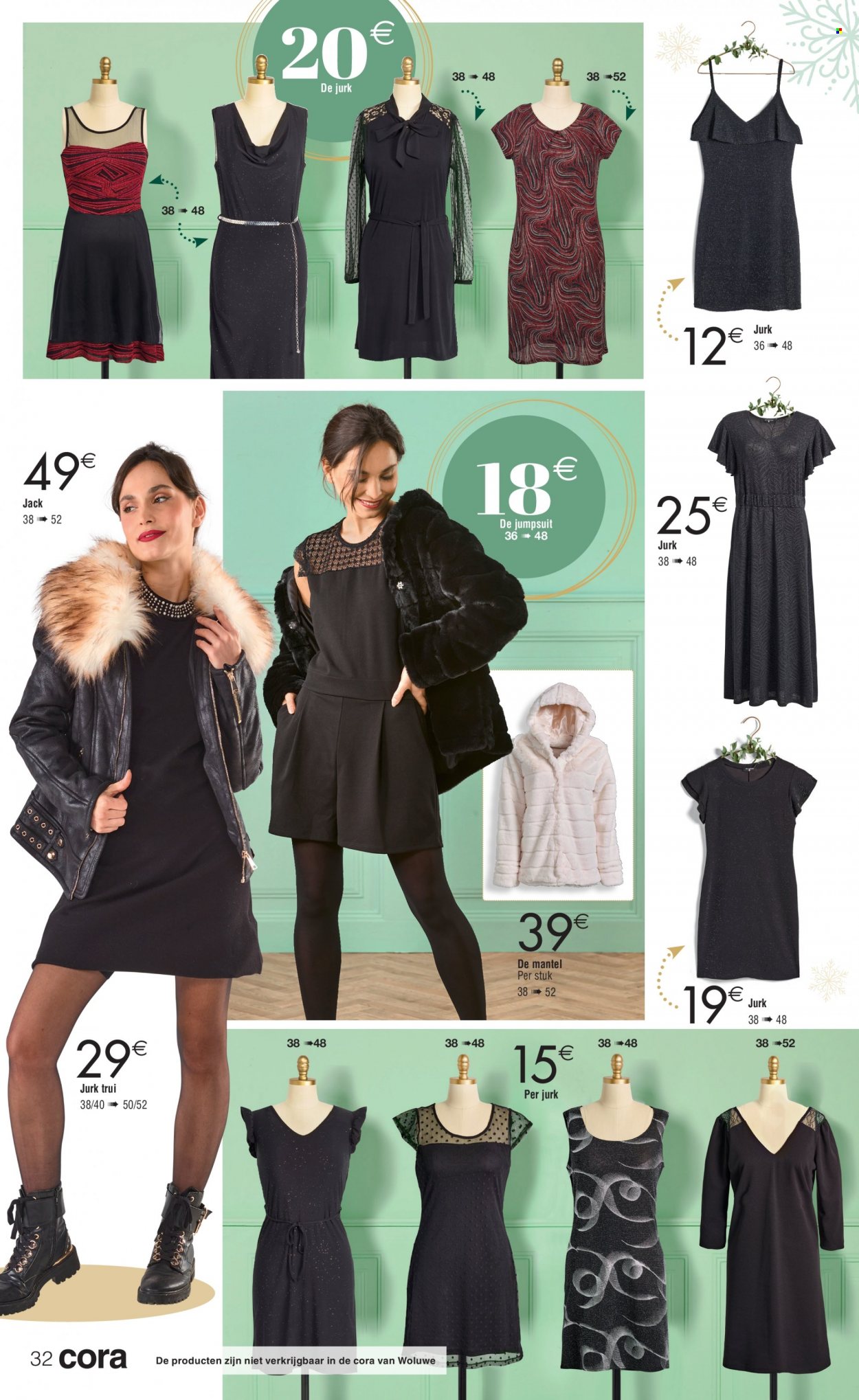 thumbnail - Cora-aanbieding - 25/11/2022 - 24/12/2022 -  producten in de aanbieding - jumpsuit, jurk, trui. Pagina 32.