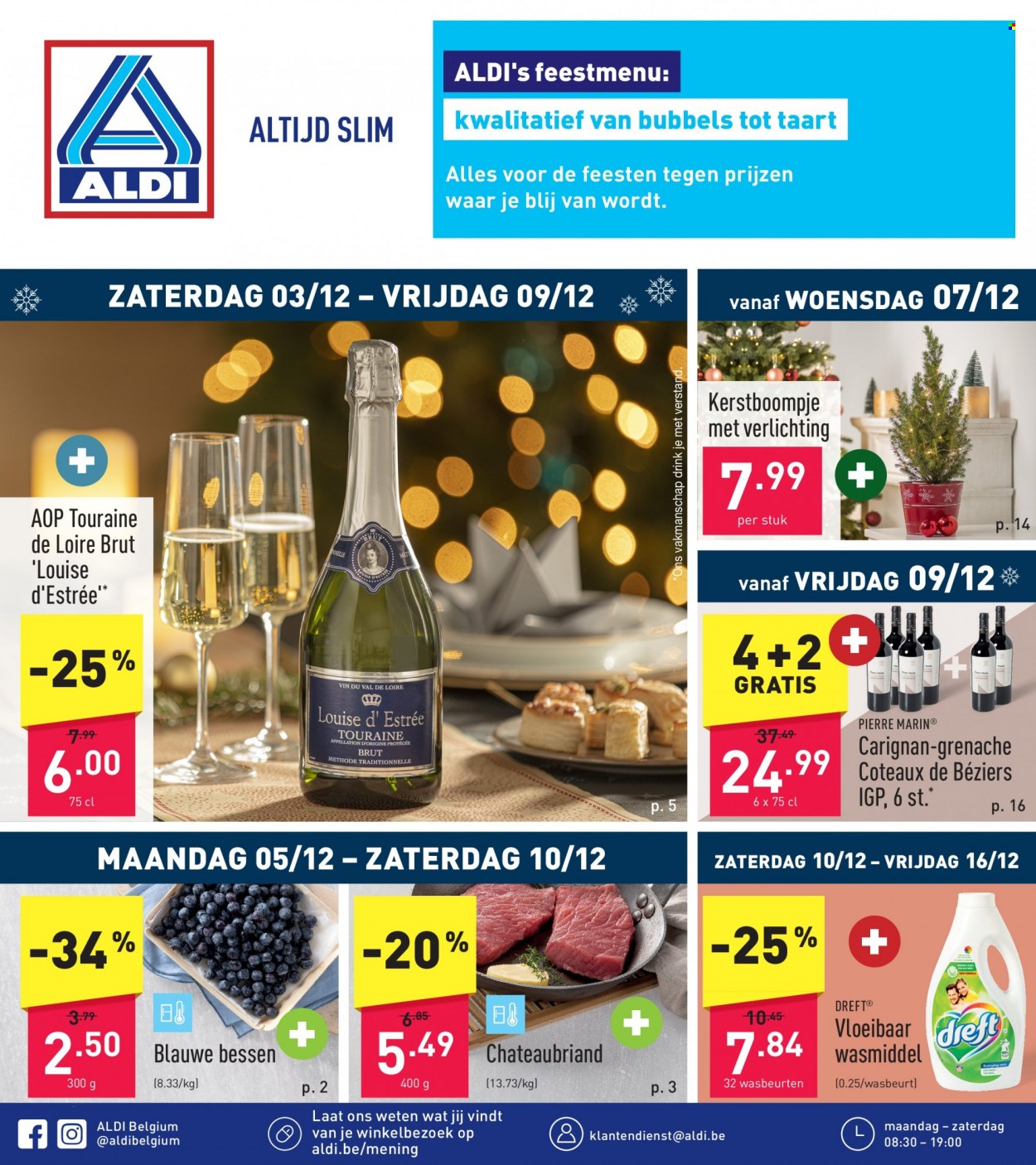 thumbnail - Catalogue ALDI - 03/12/2022 - 09/12/2022 - Produits soldés - vin. Page 1.