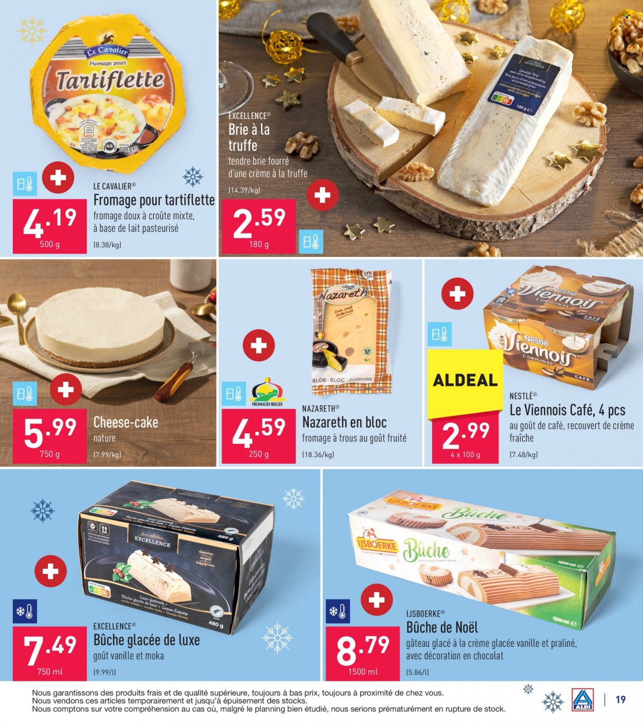 thumbnail - ALDI-aanbieding - 03/12/2022 - 09/12/2022 -  producten in de aanbieding - crème, Brie, crème fraîche, Nestlé. Pagina 19.