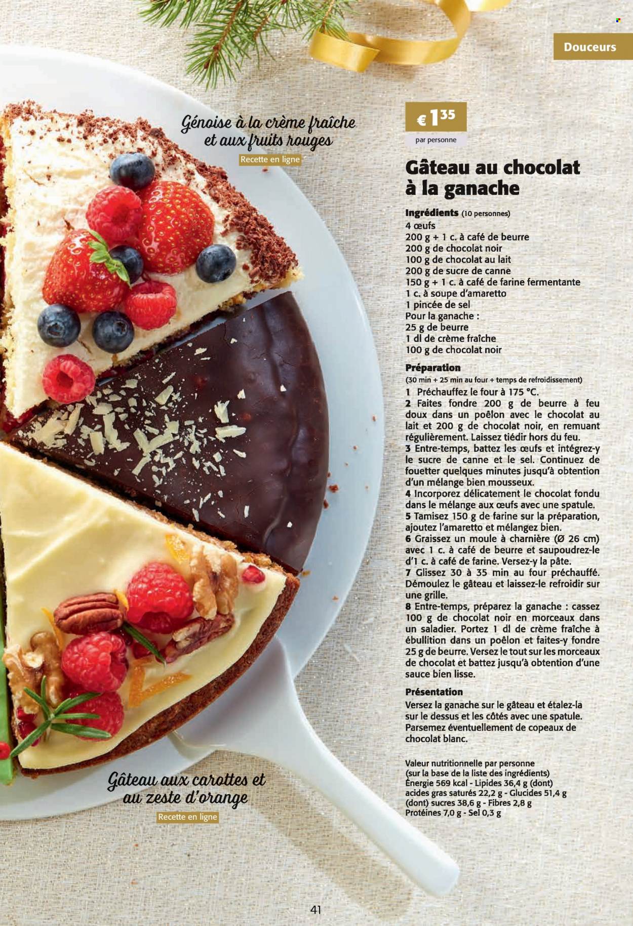 thumbnail - Colruyt-aanbieding - 30/11/2022 - 13/12/2022 -  producten in de aanbieding - paté, crème, crème fraîche, Amaretto. Pagina 41.