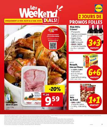 Catalogue Lidl - 02/01/2023 - 07/01/2023.