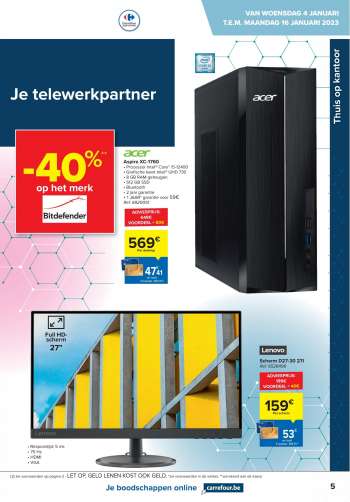 Catalogue Carrefour hypermarkt - 04/01/2023 - 16/01/2023.