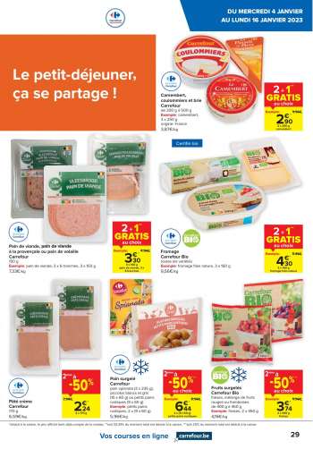 Catalogue Carrefour hypermarkt - 04/01/2023 - 16/01/2023.