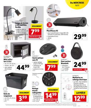 Catalogue Lidl - 16/01/2023 - 21/01/2023.