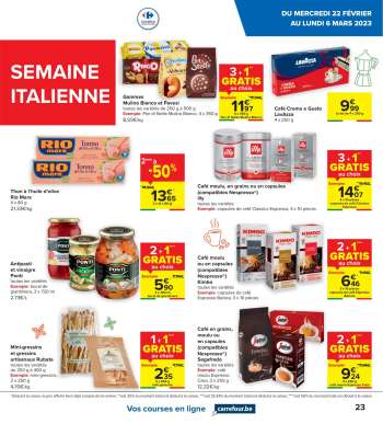 Catalogue Carrefour hypermarkt - 22/02/2023 - 06/03/2023.