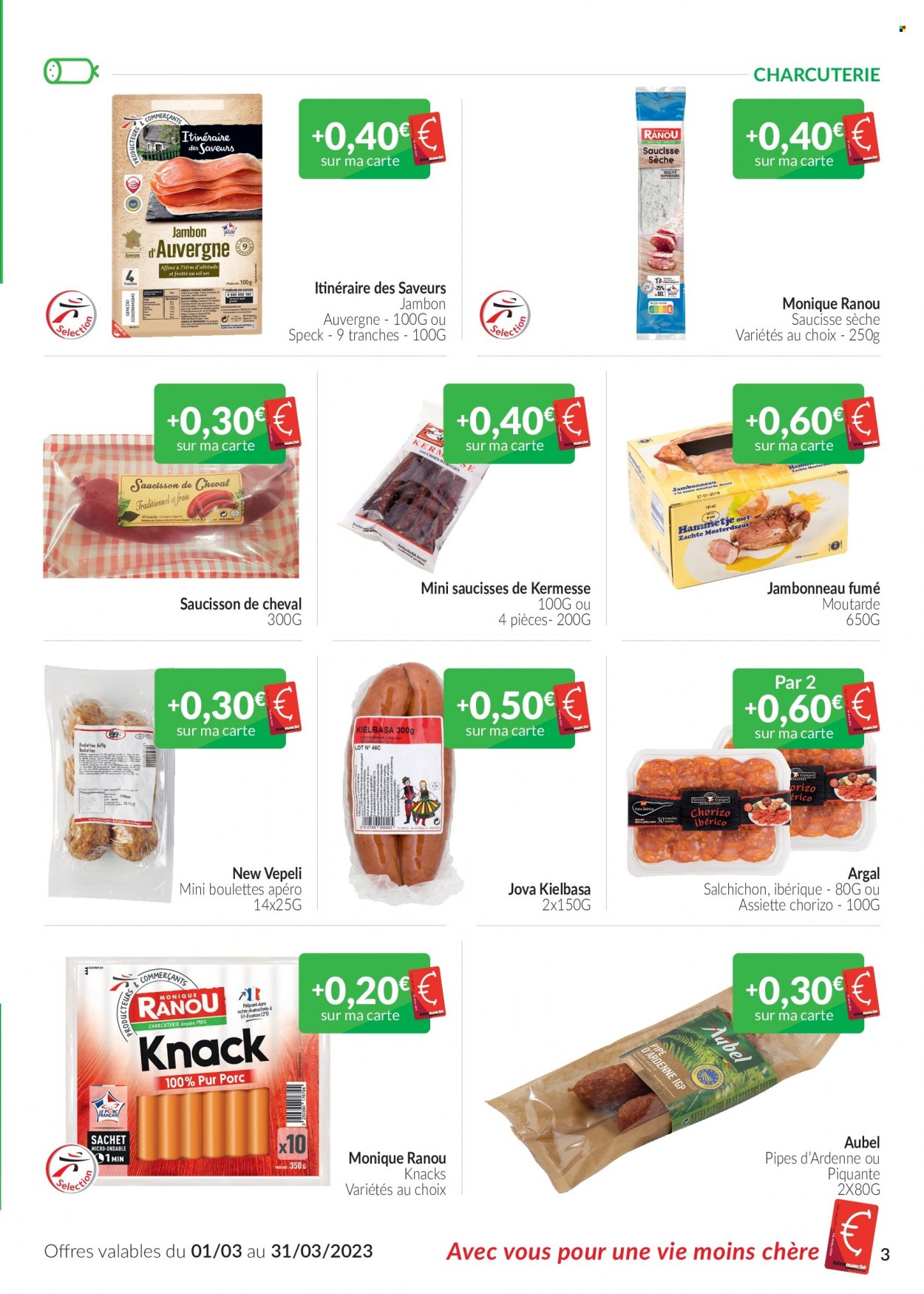 thumbnail - Intermarché-aanbieding - 01/03/2023 - 31/03/2023 -  producten in de aanbieding - chorizo, mosterd. Pagina 3.