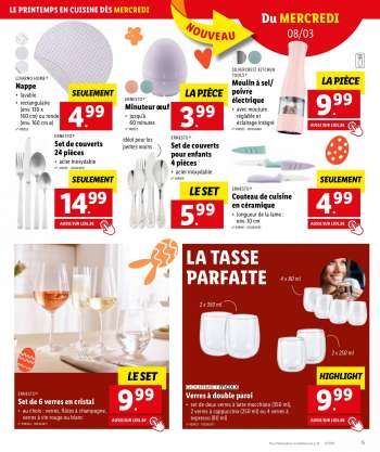 Catalogue Lidl - 08/03/2023 - 14/03/2023.