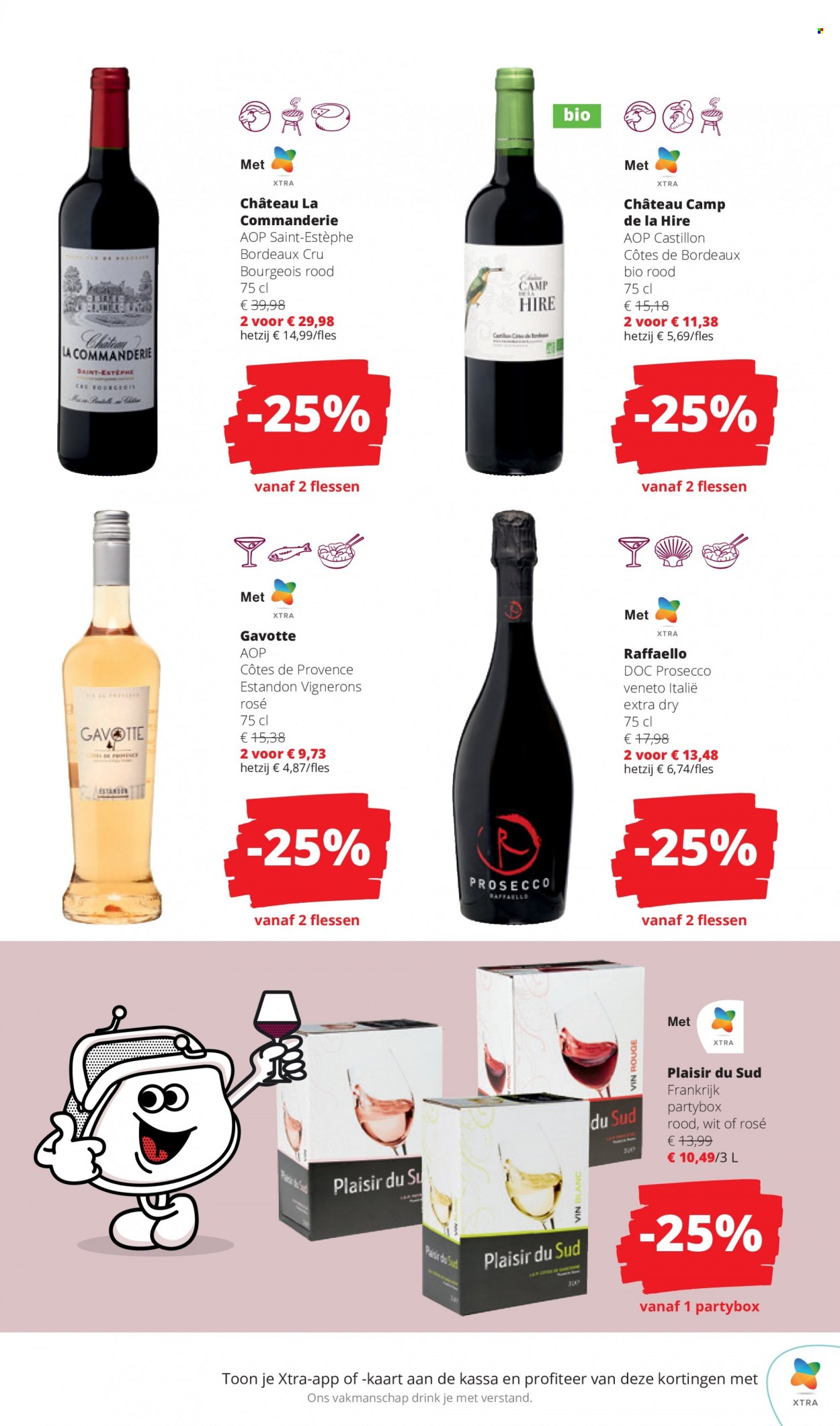 thumbnail - Catalogue SPAR - 09/03/2023 - 22/03/2023 - Produits soldés - Raffaello, vin rouge, vin, Bordeaux, alcool, Prosecco. Page 5.