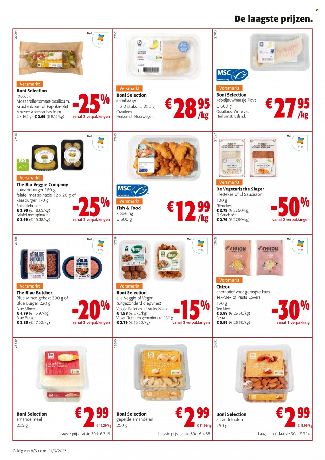 thumbnail - Catalogue Colruyt - 08/03/2023 - 21/03/2023 - Produits soldés - Boni, saucisson, fromage, mozzarella. Page 10.