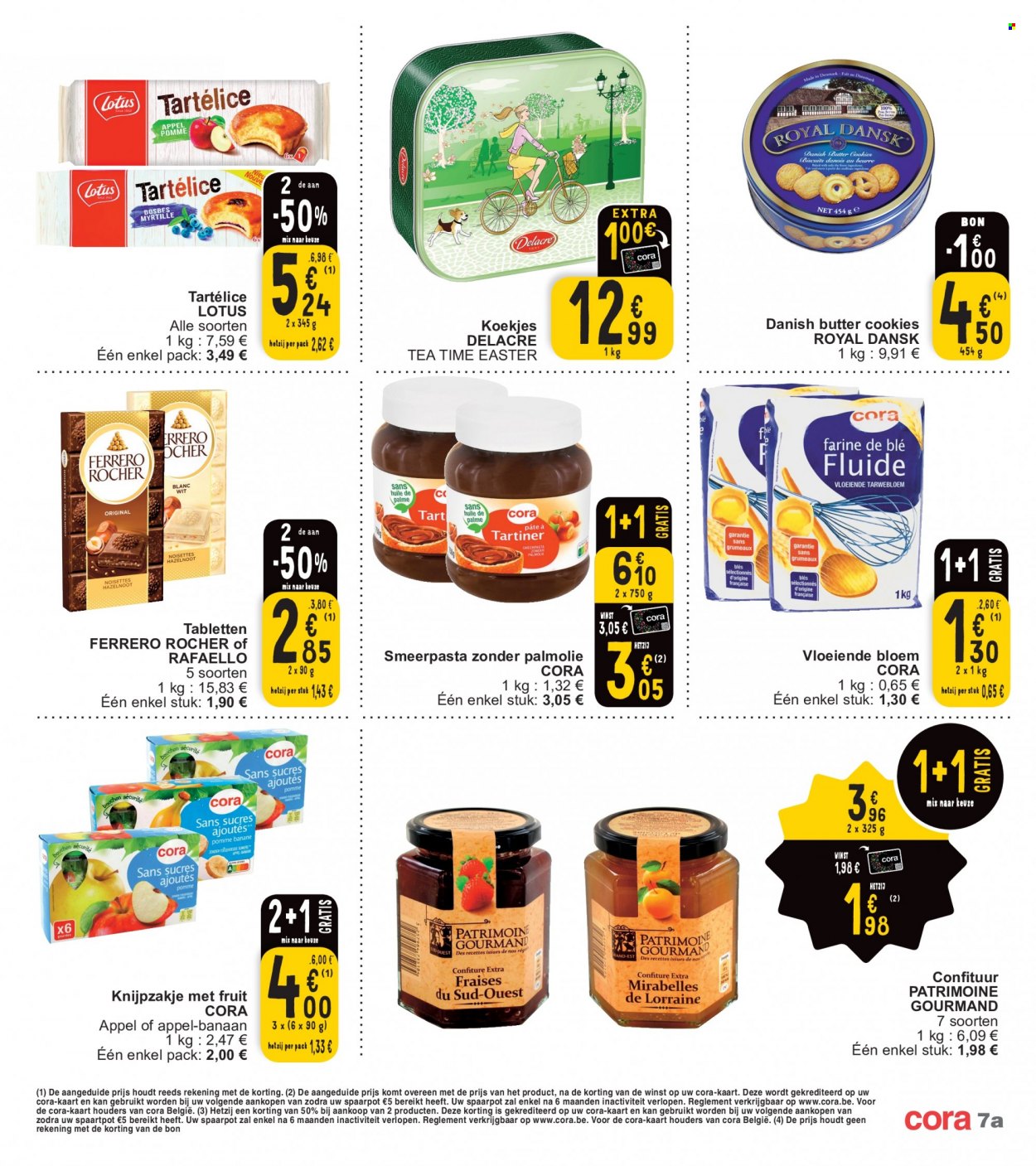 thumbnail - Catalogue Cora - 14/03/2023 - 20/03/2023 - Produits soldés - Ferrero Rocher, Lotus, cookies, Delacre. Page 7.
